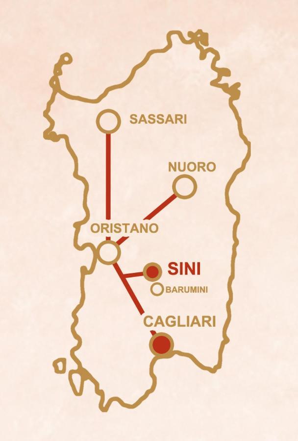 Casa Susanna Rural Sardinia Sini Kültér fotó
